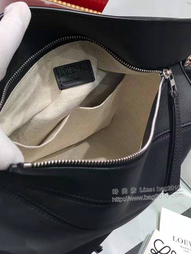 LOEWE經典爆款包包 羅意威中號Puzzle幾何拼接手提斜挎包 10171  tcl1318